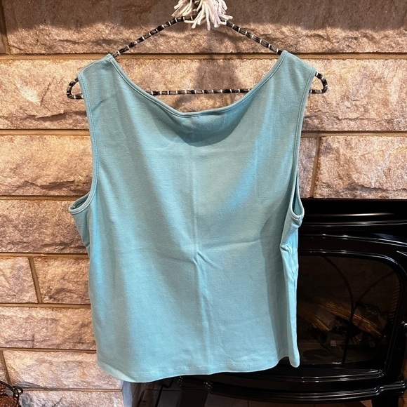 Rebecca Malone teal blue tank size XL - Picture 4 of 4